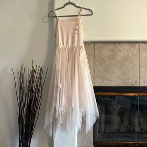 Girls formal flower dress